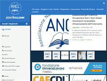 Tablet Screenshot of anclsu.com